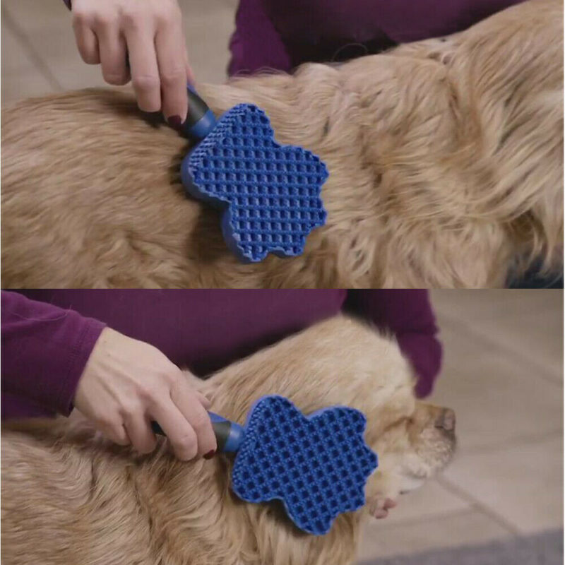 Pet Hair Remover Brush Gentle Pet Grooming Brush - Image 3