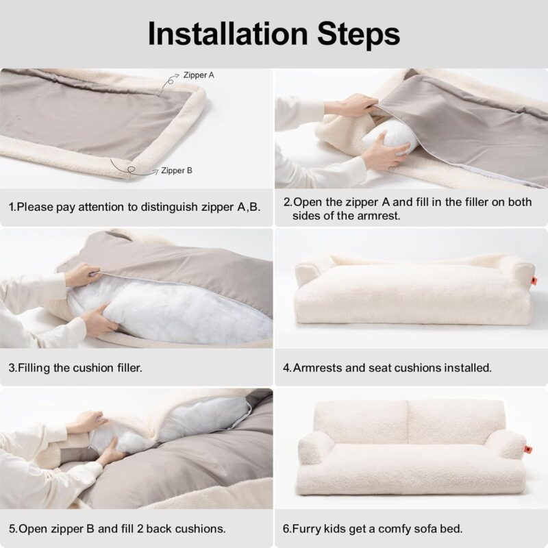 Pet Sofa For Medium Large Pets/Washable/Orthopedic - Image 3