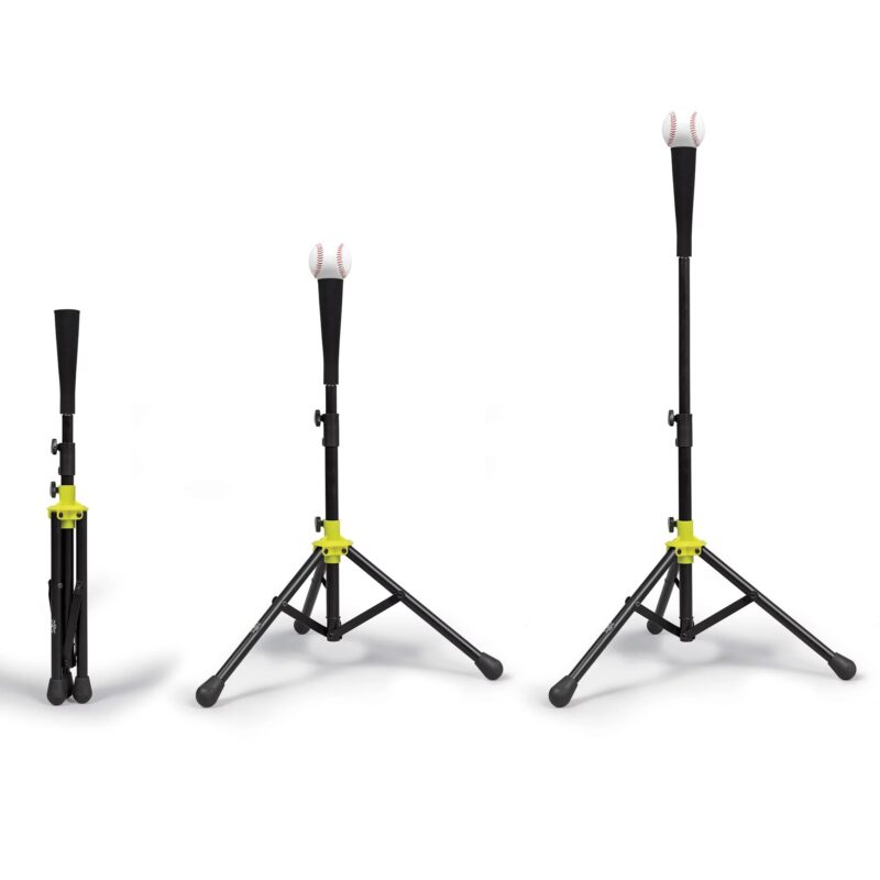 Baseball Trainer Portable Softball Practice Tripod T Stand Portable Holder Clubs - Image 3