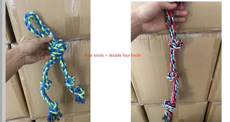 Heavy-Duty Rope Knot Dog Toy - Image 8