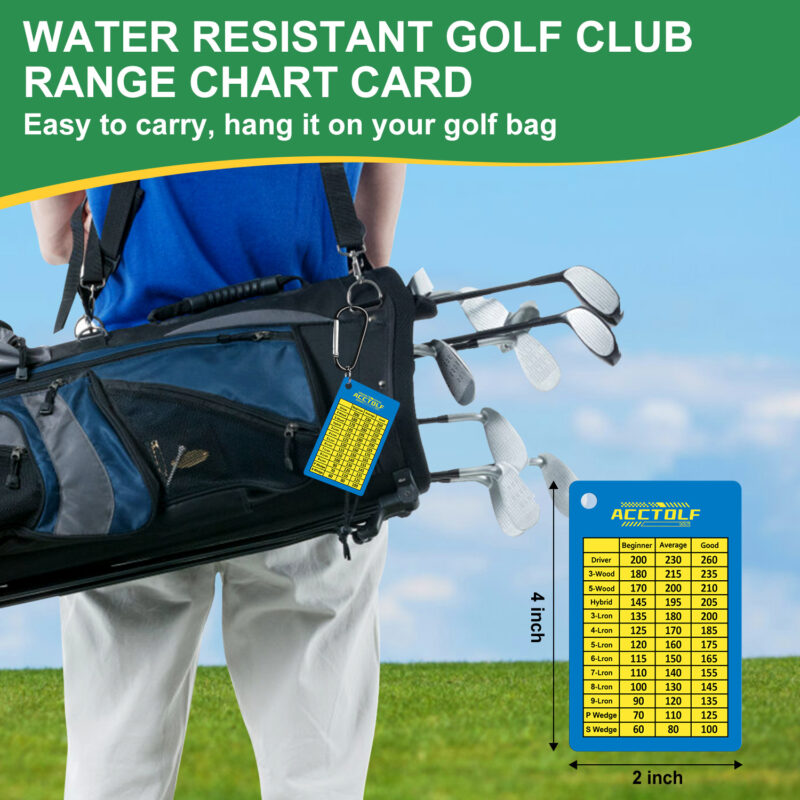 2PCs Golf Clubs Score Card Accessories - Image 4