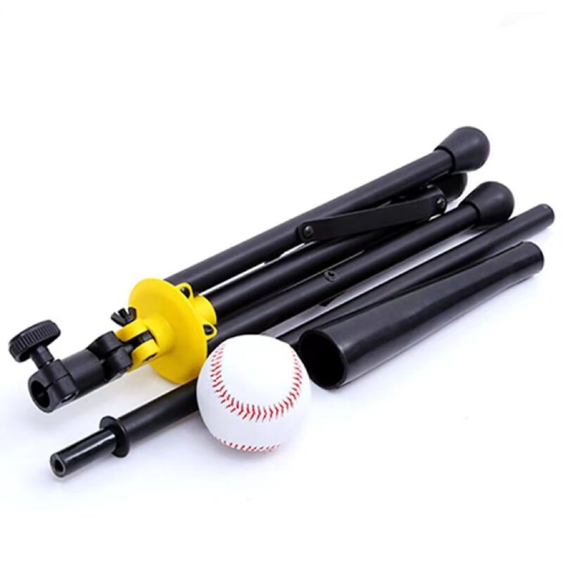 Baseball Trainer Portable Softball Practice Tripod T Stand Portable Holder Clubs - Image 6
