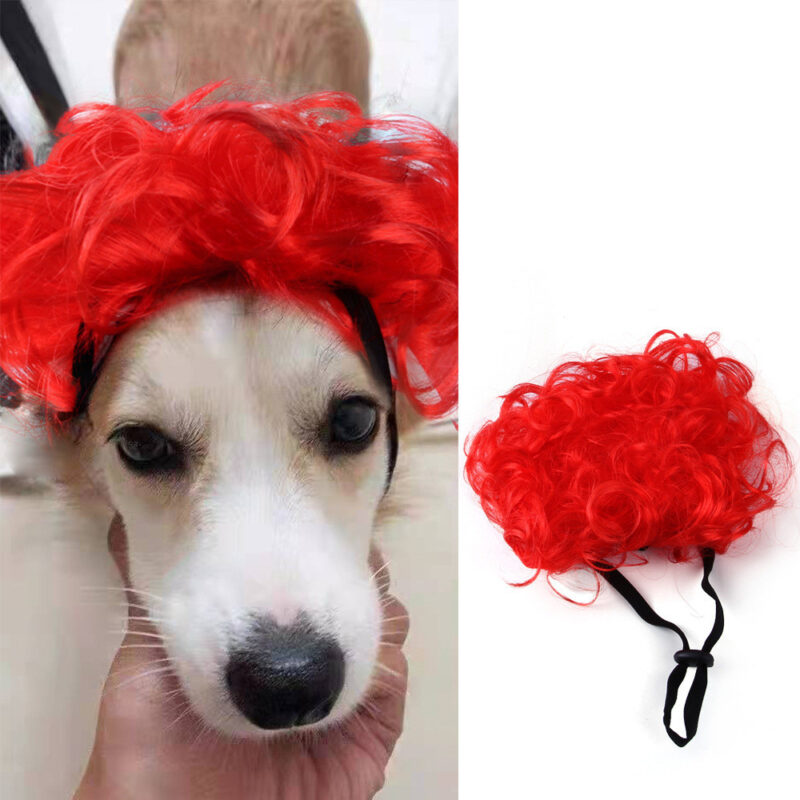 Halloween Christmas Wig Pet Hair Accessories - Image 3
